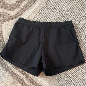 Uniqlo Sleek Black Women's Athletic Shorts